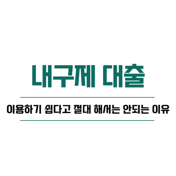 내구제대출종류